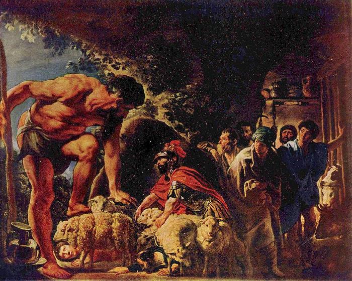 Jacob Jordaens Cave of Polyphemus Norge oil painting art